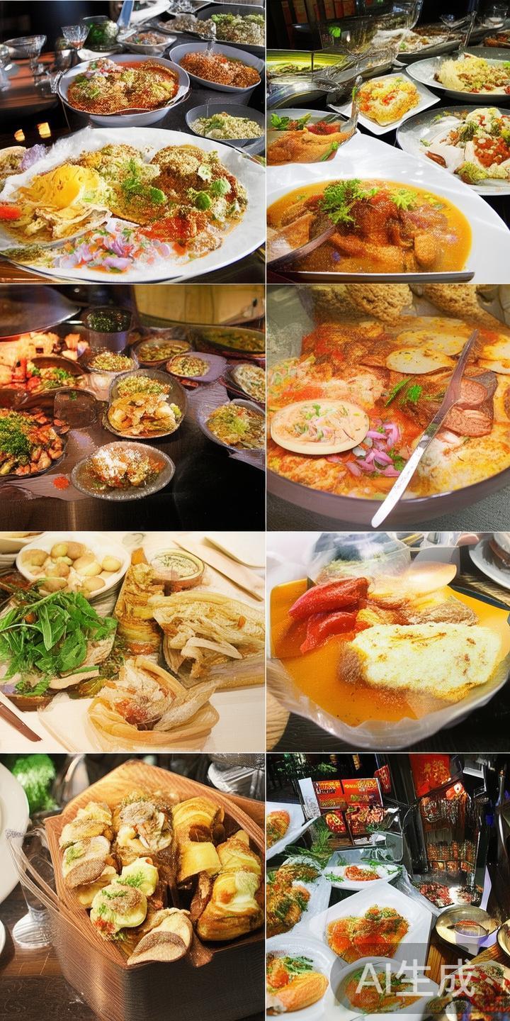 美食荟萃：多家国际餐厅汇聚中西美食，从高端法式餐厅