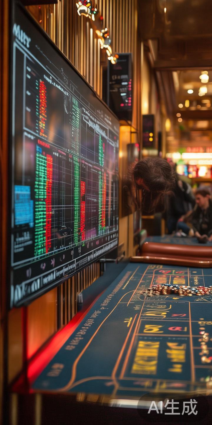 在赌场游戏中，掌握概率是取得优势的关键。通过观察之